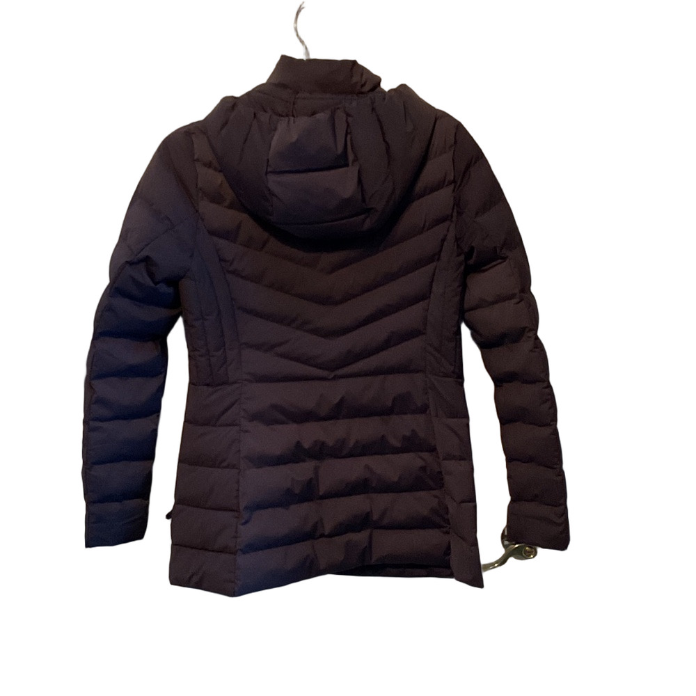 32 Degrees Women's Puffer Jacket - Hooded, charcoal grey
